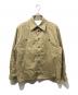 CARTER YOUNG（カーターヤング）の古着「PEACHED TWILL OVERSHIRT」｜ベージュ