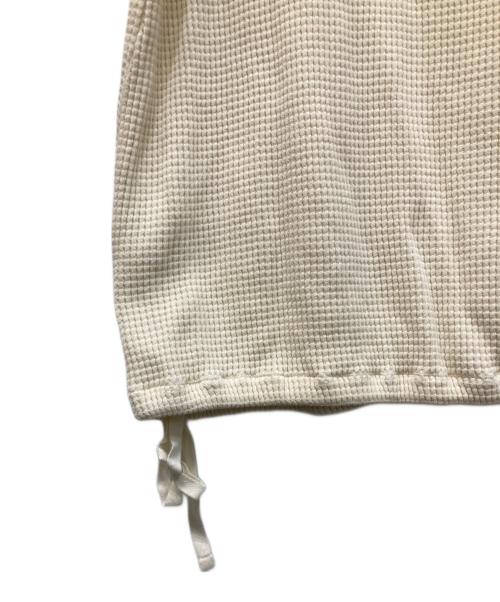 Fake Ass Flowers（フェイク アス フラワーズ）Fake Ass Flowers (フェイク アス フラワーズ) ヘンリーネックカットソー ベージュ サイズ:Lの古着・服飾アイテム