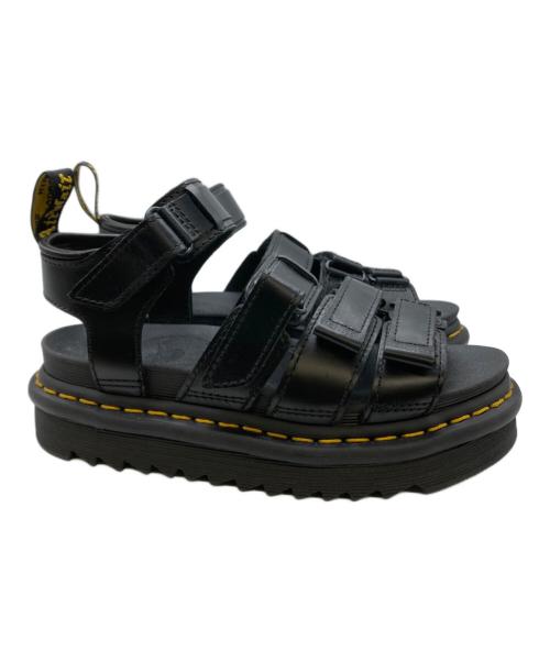 Dr.Martens（ドクターマーチン）Dr.Martens (ドクターマーチン) Y's (ワイズ) BLAIRE サンダル ブラック サイズ:4の古着・服飾アイテム