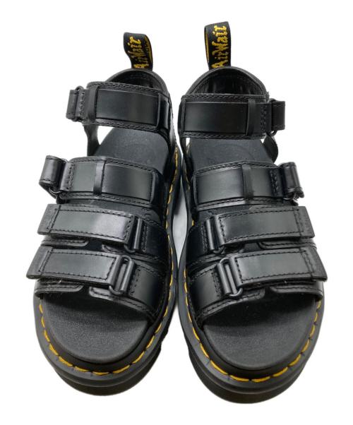 Dr.Martens（ドクターマーチン）Dr.Martens (ドクターマーチン) Y's (ワイズ) BLAIRE サンダル ブラック サイズ:4の古着・服飾アイテム