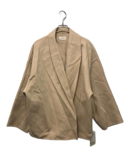 DES PRES（デ プレ）DES PRES (デ プレ) ダブルフェイスメルトンビーバー ショートコート ベージュ サイズ:Free 未使用品の古着・服飾アイテム