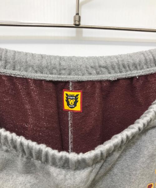 HUMAN MADE（ヒューマンメイド）HUMAN MADE (ヒューマンメイド) スウェットパンツ グレー サイズ:Lの古着・服飾アイテム