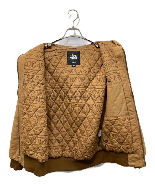 stussy（ステューシー）stussy (ステューシー) アクティブジャケット ブラウン サイズ:Sの古着・服飾アイテム