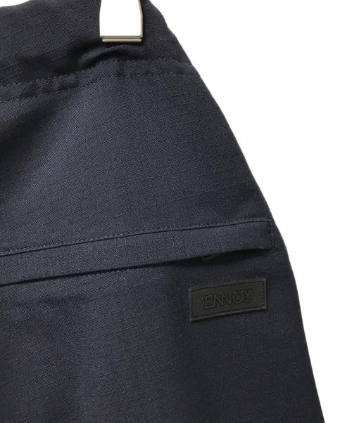 The Ennoy Professional（ザ エンノイ プロフェッショナル）THE ENNOY PROFESSIONAL (ザ エンノイ プロフェッショナル) CORDURA WOOL BLEND RIP STOP EASY PANTS ネイビー サイズ:XLの古着・服飾アイテム