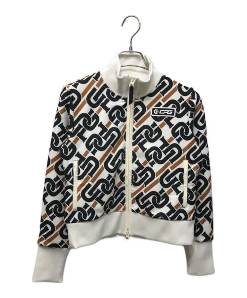 CPG GOLF（シーピージー ゴルフ）CPG GOLF (シーピージー ゴルフ) chain logo graphical blouson ベージュ サイズ:1 未使用品の古着・服飾アイテム