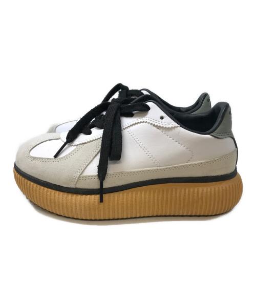 Onitsuka Tiger（オニツカタイガー）Onitsuka Tiger (オニツカタイガー) DELECITY ホワイト サイズ:4 1/2の古着・服飾アイテム