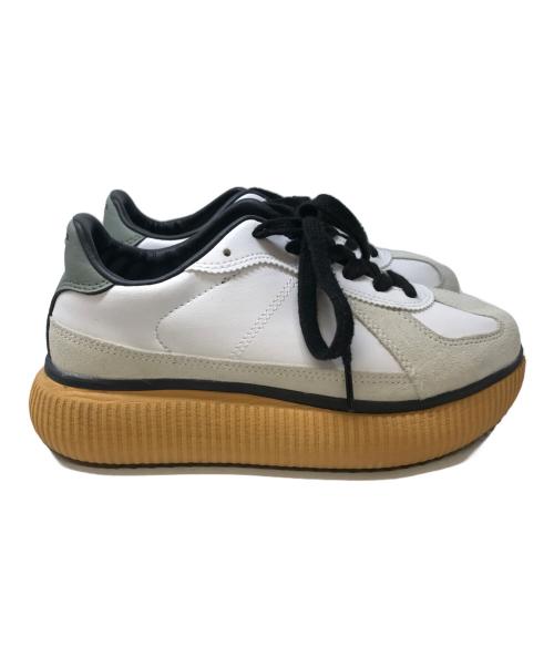 Onitsuka Tiger（オニツカタイガー）Onitsuka Tiger (オニツカタイガー) DELECITY ホワイト サイズ:4 1/2の古着・服飾アイテム