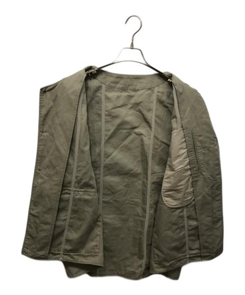 sillage（シアージ）Sillage (シアージ) コットンリネンベスト ベージュ サイズ:FREEの古着・服飾アイテム