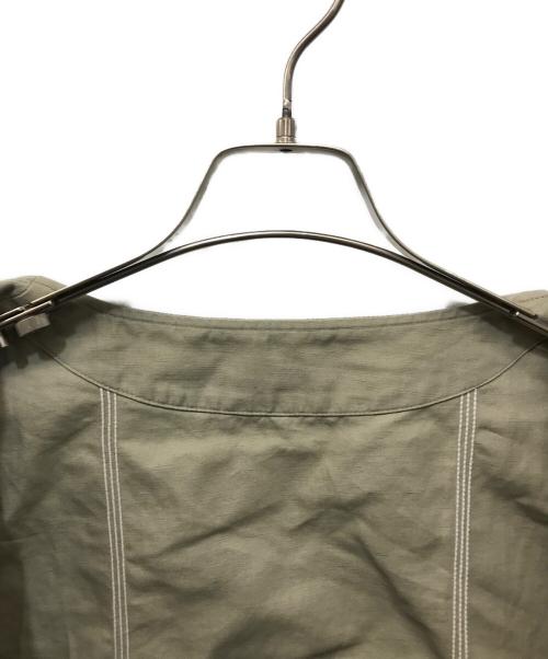 sillage（シアージ）Sillage (シアージ) コットンリネンベスト ベージュ サイズ:FREEの古着・服飾アイテム