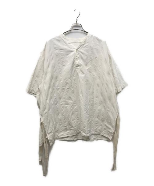 sillage（シアージ）Sillage (シアージ) HENLEY POPOVER SHIRT ホワイト サイズ:FREEの古着・服飾アイテム