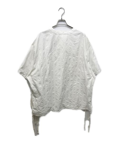 sillage（シアージ）Sillage (シアージ) HENLEY POPOVER SHIRT ホワイト サイズ:FREEの古着・服飾アイテム