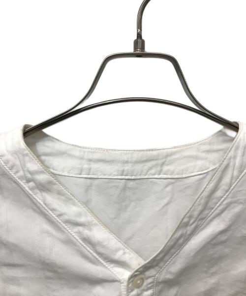 sillage（シアージ）Sillage (シアージ) HENLEY POPOVER SHIRT ホワイト サイズ:FREEの古着・服飾アイテム