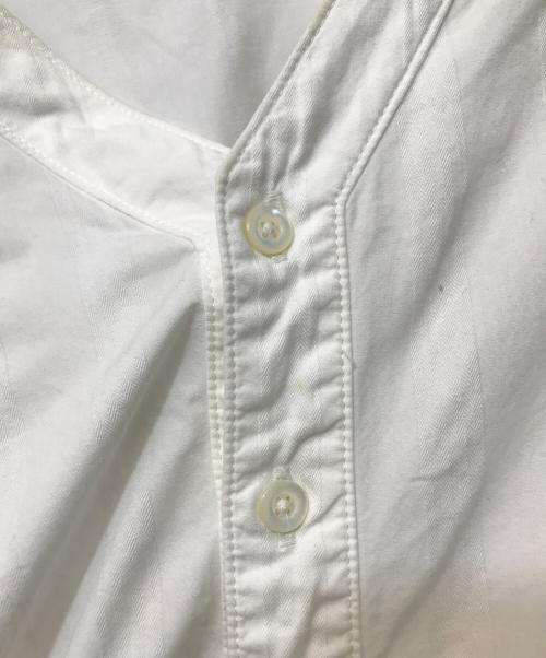 sillage（シアージ）Sillage (シアージ) HENLEY POPOVER SHIRT ホワイト サイズ:FREEの古着・服飾アイテム