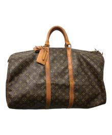 LOUIS VUITTON（ルイ ヴィトン）の古着「トラベルバッグ」｜ブラウン