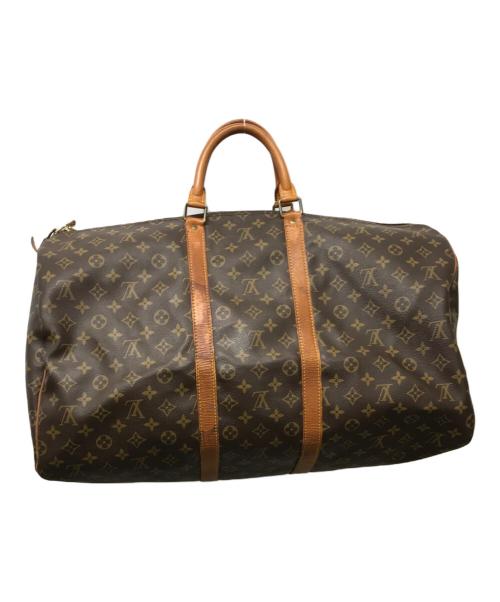 LOUIS VUITTON（ルイ ヴィトン）LOUIS VUITTON (ルイ ヴィトン) トラベルバッグ ブラウンの古着・服飾アイテム