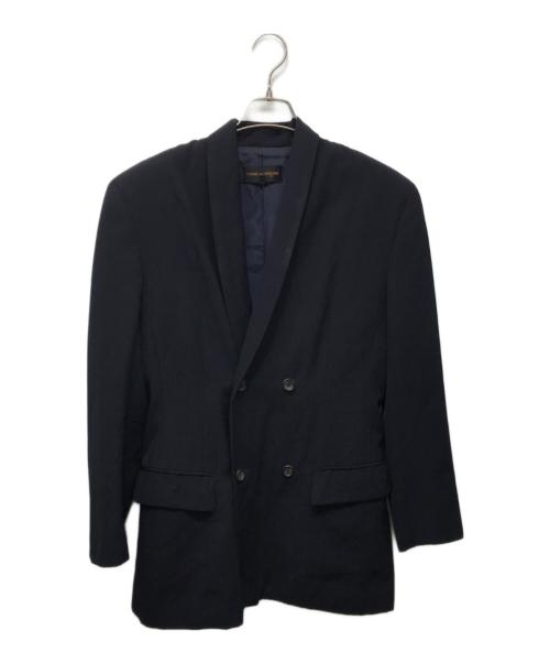 COMME des GARCONS（コムデギャルソン）COMME des GARCONS (コムデギャルソン) ダブルジャケット ネイビー サイズ:Mの古着・服飾アイテム