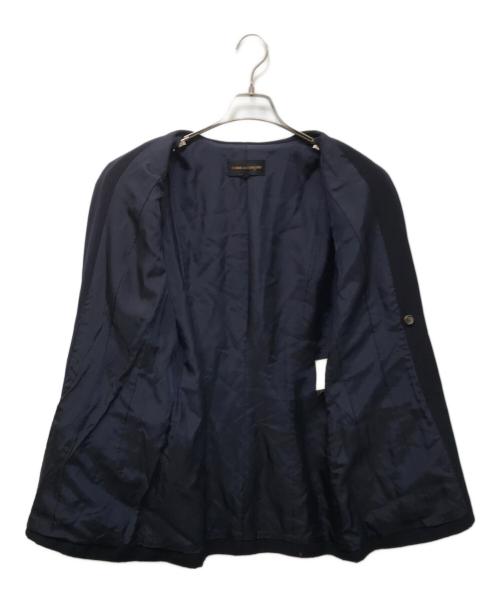 COMME des GARCONS（コムデギャルソン）COMME des GARCONS (コムデギャルソン) ダブルジャケット ネイビー サイズ:Mの古着・服飾アイテム