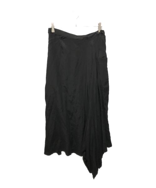 yohji yamamoto+noir（ヨウジヤマモトプリュスノアール）yohji yamamoto+noir (ヨウジヤマモトプリュスノアール) ハカマパンツ ブラック サイズ:1の古着・服飾アイテム