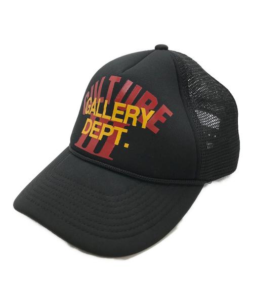 GALLERY DEPT（ギャラリー デプト）GALLERY DEPT (ギャラリー デプト) MIGOS ロゴプリントメッシュキャップ ブラック サイズ:FREEの古着・服飾アイテム