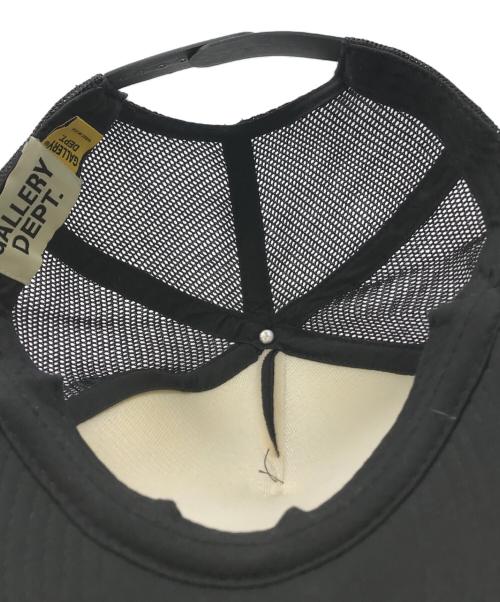 GALLERY DEPT（ギャラリー デプト）GALLERY DEPT (ギャラリー デプト) MIGOS ロゴプリントメッシュキャップ ブラック サイズ:FREEの古着・服飾アイテム