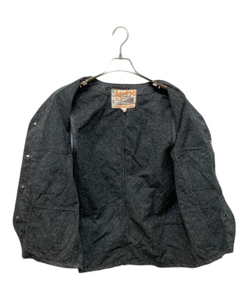 SUGAR CANE（シュガーケーン）SUGAR CANE (シュガーケーン) COVERT WORK VEST グレー サイズ:42 未使用品の古着・服飾アイテム