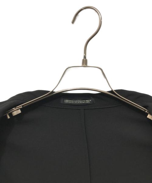 yohji yamamoto+noir（ヨウジヤマモトプリュスノアール）yohji yamamoto+Noir (ヨウジヤマモトプリュスノアール) ノーカラージャケット ブラック サイズ:1の古着・服飾アイテム