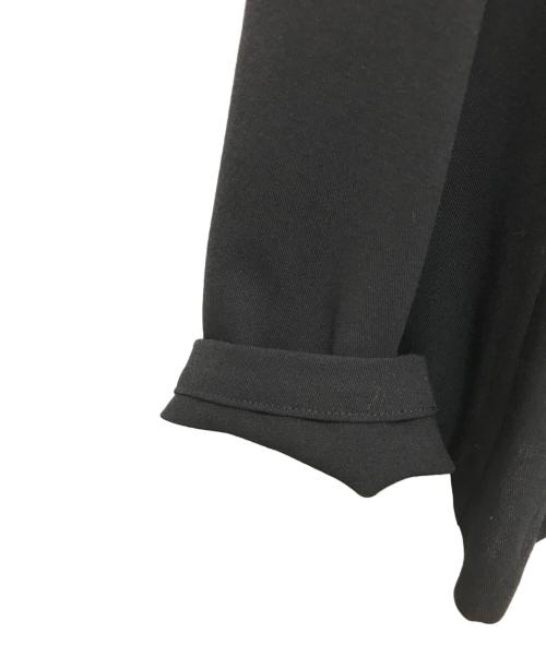 yohji yamamoto+noir（ヨウジヤマモトプリュスノアール）yohji yamamoto+Noir (ヨウジヤマモトプリュスノアール) ノーカラージャケット ブラック サイズ:1の古着・服飾アイテム
