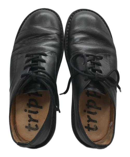 Trippen（トリッペン）Trippen (トリッペン) Derbyシューズ ブラック サイズ:40の古着・服飾アイテム