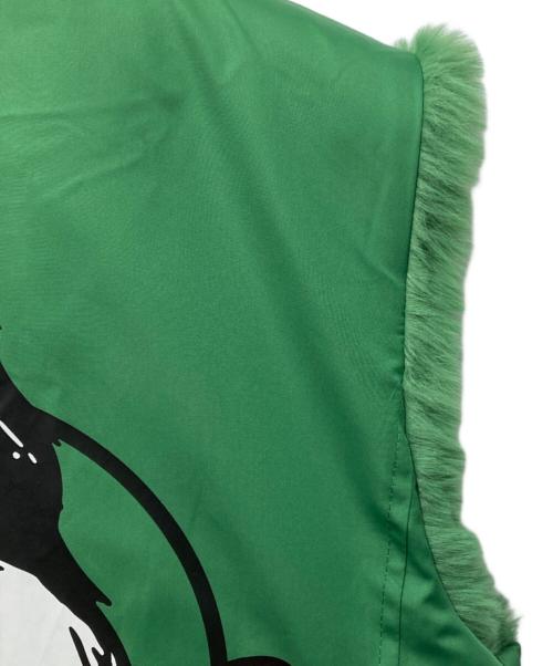 Hysteric Glamour（ヒステリックグラマー）Hysteric Glamour (ヒステリックグラマー) リバーシブルボアベスト グリーン サイズ:S 未使用品の古着・服飾アイテム
