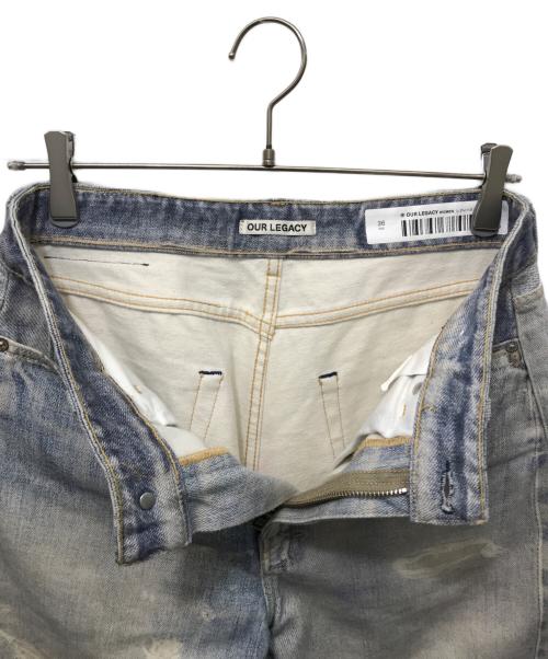 OUR LEGACY（アワーレガシー）OUR LEGACY (アワーレガシー) full cut digital denim print インディゴ サイズ:36の古着・服飾アイテム