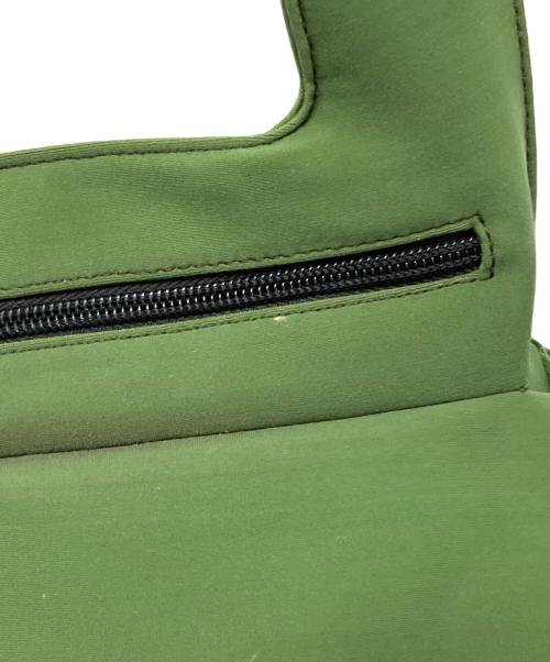 MIU MIU（ミュウミュウ）MIU MIU (ミュウミュウ) フラップショルダーバッグ グリーンの古着・服飾アイテム