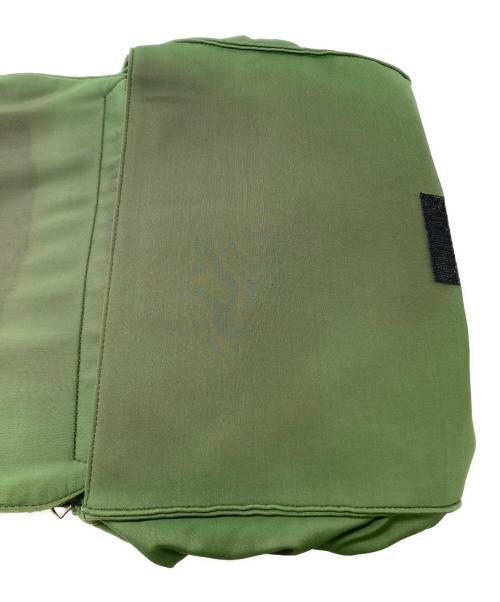 MIU MIU（ミュウミュウ）MIU MIU (ミュウミュウ) フラップショルダーバッグ グリーンの古着・服飾アイテム