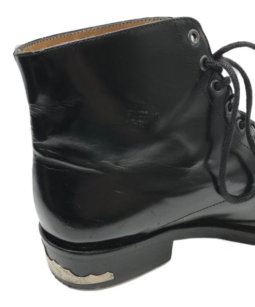 TOGA PULLA（トーガ プルラ）TOGA PULLA (トーガ プルラ) レースアップブーツ ブラック サイズ:4の古着・服飾アイテム