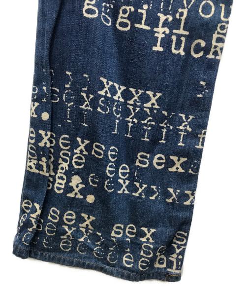 hysterics（ヒステリックス）hysterics (ヒステリックス) フレアデニムパンツ インディゴ サイズ:Mの古着・服飾アイテム