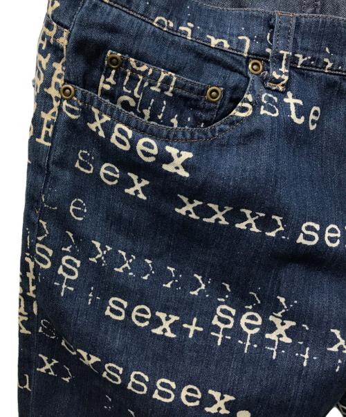 hysterics（ヒステリックス）hysterics (ヒステリックス) フレアデニムパンツ インディゴ サイズ:Mの古着・服飾アイテム