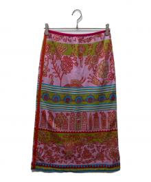 OLLEBOREBLA（アルベロベロ）の古着「ニットスカート」｜ピンク