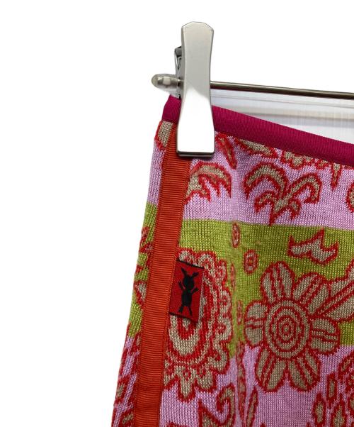 OLLEBOREBLA（アルベロベロ）OLLEBOREBLA (アルベロベロ) ニットスカート ピンク サイズ:不明の古着・服飾アイテム