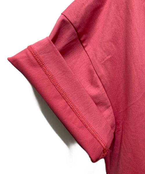 YORI（ヨリ）yori (ヨリ) ヘムフレアリコットカットソー ピンク サイズ:Free 未使用品の古着・服飾アイテム