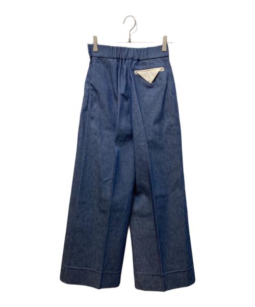 shirocon（シロコン）shirocon (シロコン) yori (ヨリ) ワイドデニムパンツ インディゴ サイズ:S (36)の古着・服飾アイテム