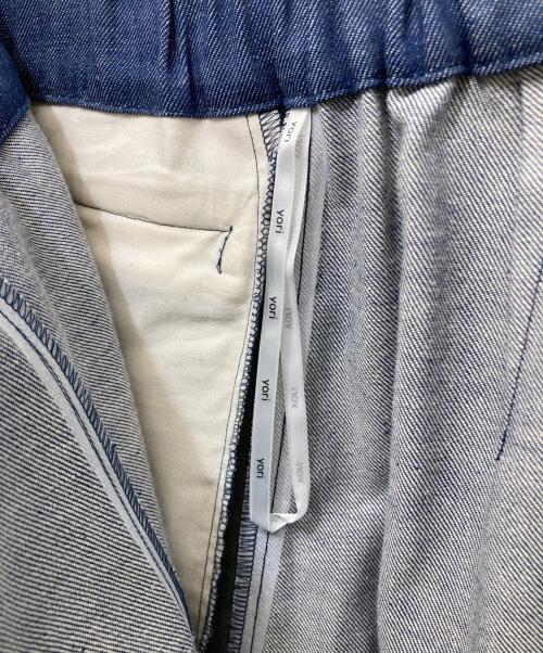 shirocon（シロコン）shirocon (シロコン) yori (ヨリ) ワイドデニムパンツ インディゴ サイズ:S (36)の古着・服飾アイテム