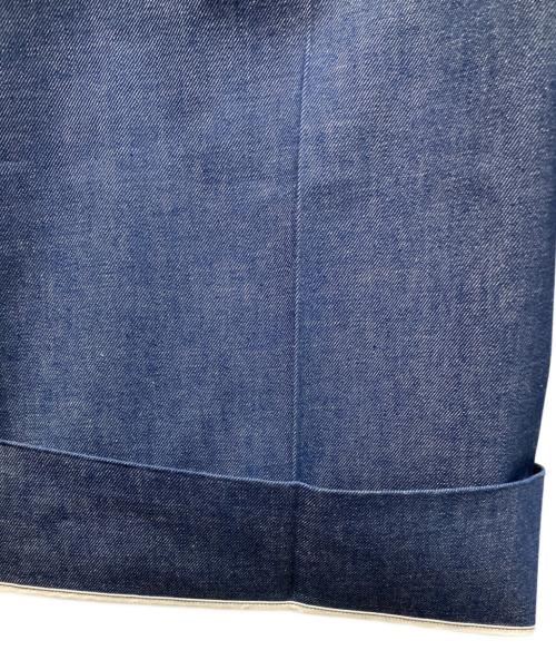 shirocon（シロコン）shirocon (シロコン) yori (ヨリ) ワイドデニムパンツ インディゴ サイズ:S (36)の古着・服飾アイテム