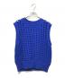 BATONER（バトナ―）の古着「BIG MESH VEST」｜ブルー
