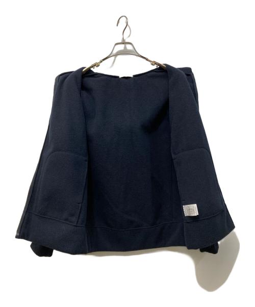 YORI（ヨリ）yori (ヨリ) コンパクトパーカー ネイビー サイズ:SIZE Mの古着・服飾アイテム