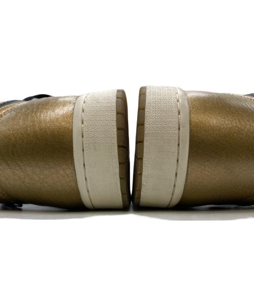 NIKE（ナイキ）NIKE (ナイキ) Air Jordan 1 Retro High OG ブラック×ゴールド サイズ:US10.5の古着・服飾アイテム