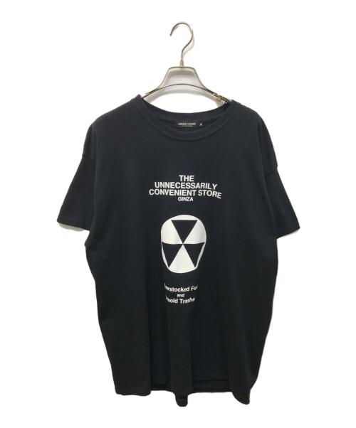 UNDERCOVER（アンダーカバー）UNDERCOVER (アンダーカバー) THE CONVENI (ザ・コンビニ) TEE HAZARD ブラック サイズ:XLの古着・服飾アイテム