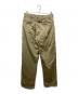 AUBERGE (オーベルジュ) LV CHINOS スビンコットンパンツ ベージュ サイズ:40：13000円