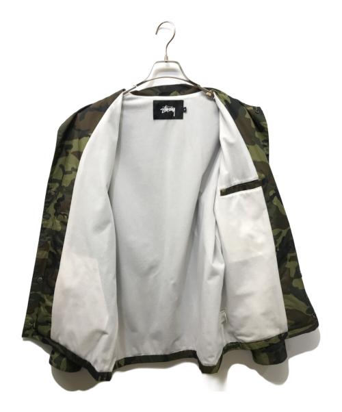 stussy（ステューシー）stussy (ステューシー) コーチジャケット オリーブ サイズ:Mの古着・服飾アイテム