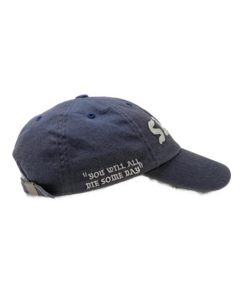 SAINT MICHAEL（セントマイケル）SAINT MICHAEL (セントマイケル) SAINT 6PANEL CAP ネイビーの古着・服飾アイテム