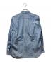 COMME des GARCONS SHIRT (コムデギャルソンシャツ) ストライプシャツ ブルー サイズ:M：10000円