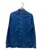 RRLダブルアールエル）の古着「ボタンダウンシャツ」｜インディゴ